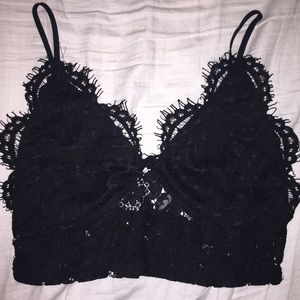 NWT Forever 21 lace longline bralette